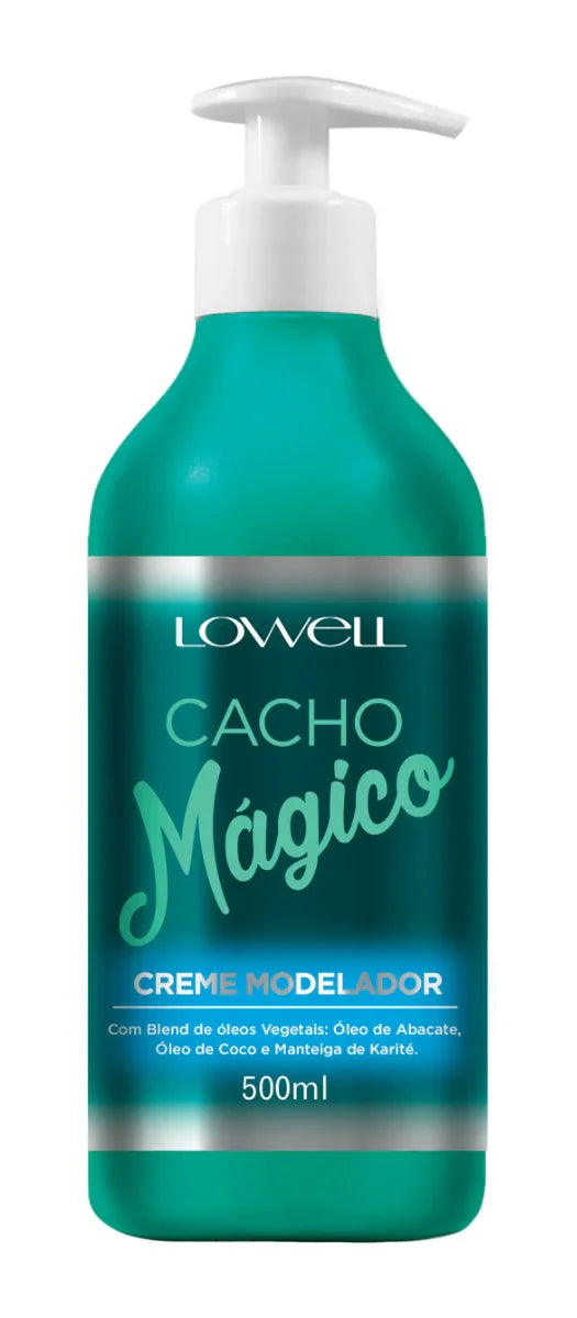 Lowell Cacho Mágico Creme Modelador 500ml - Ilha dos cosméticos