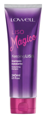 Lowell Liso Mágico Shampoo Hidrantante 240ml - Ilha dos cosméticos