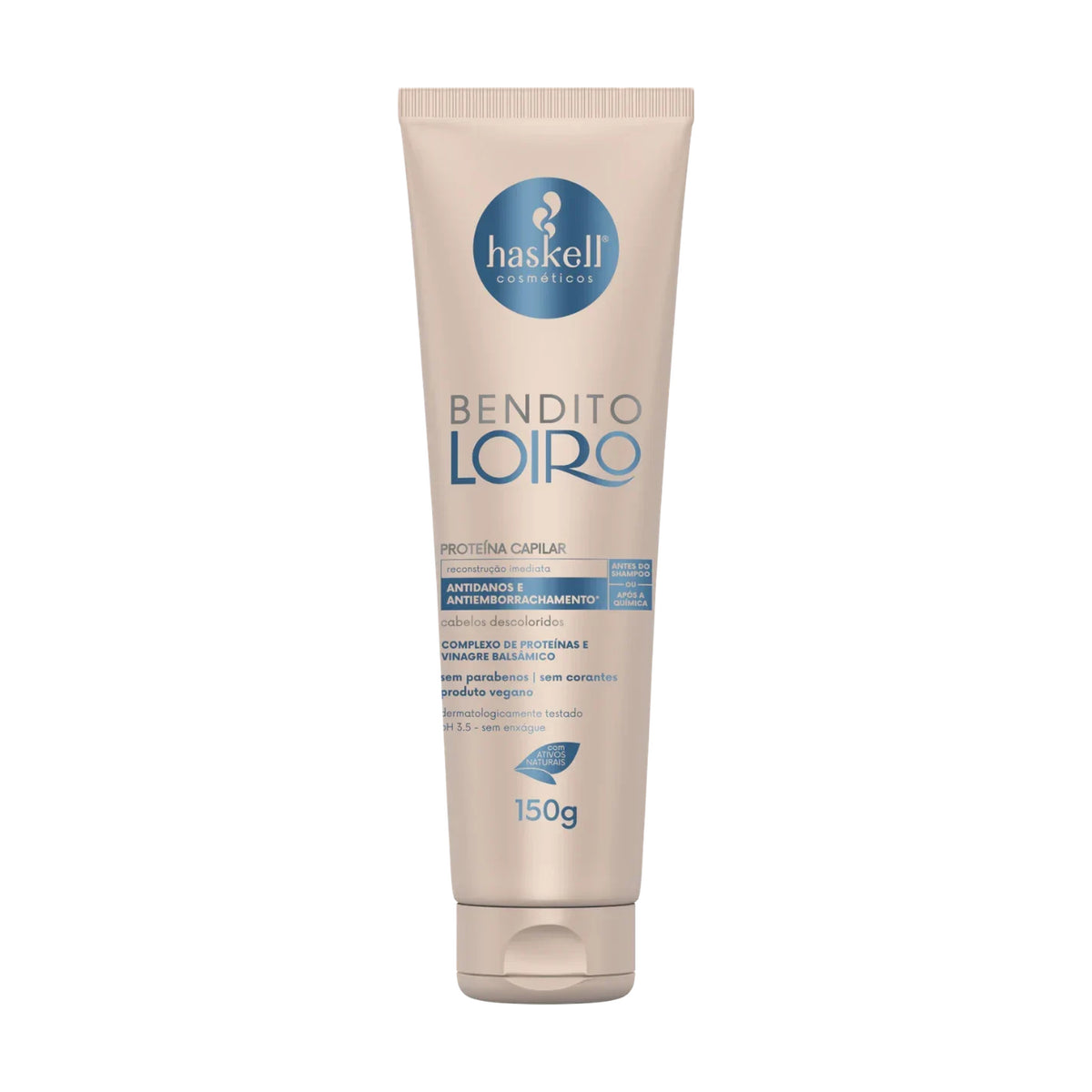 Haskell Bendito Loiro Proteína Capilar Reconstrutora 150g