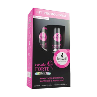 Haskell Cavalo Forte Hidra Pack Shampoo 500ml e Condicionador 300ml