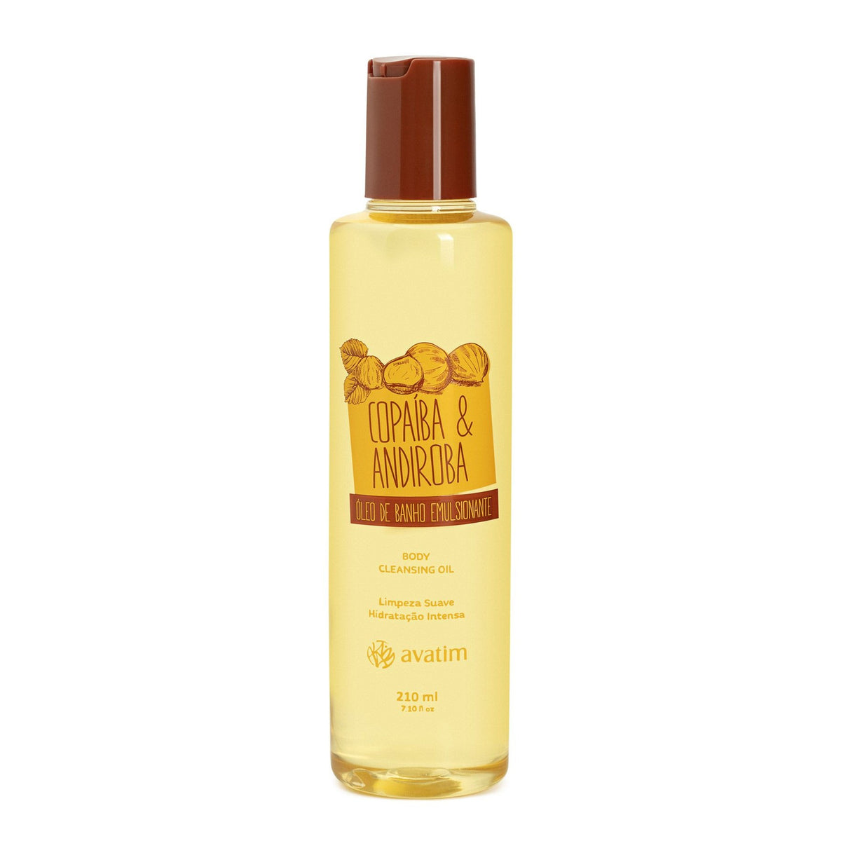 Avatim Óleo de Banho Emulsionante Copaíba & Andiroba 210ml