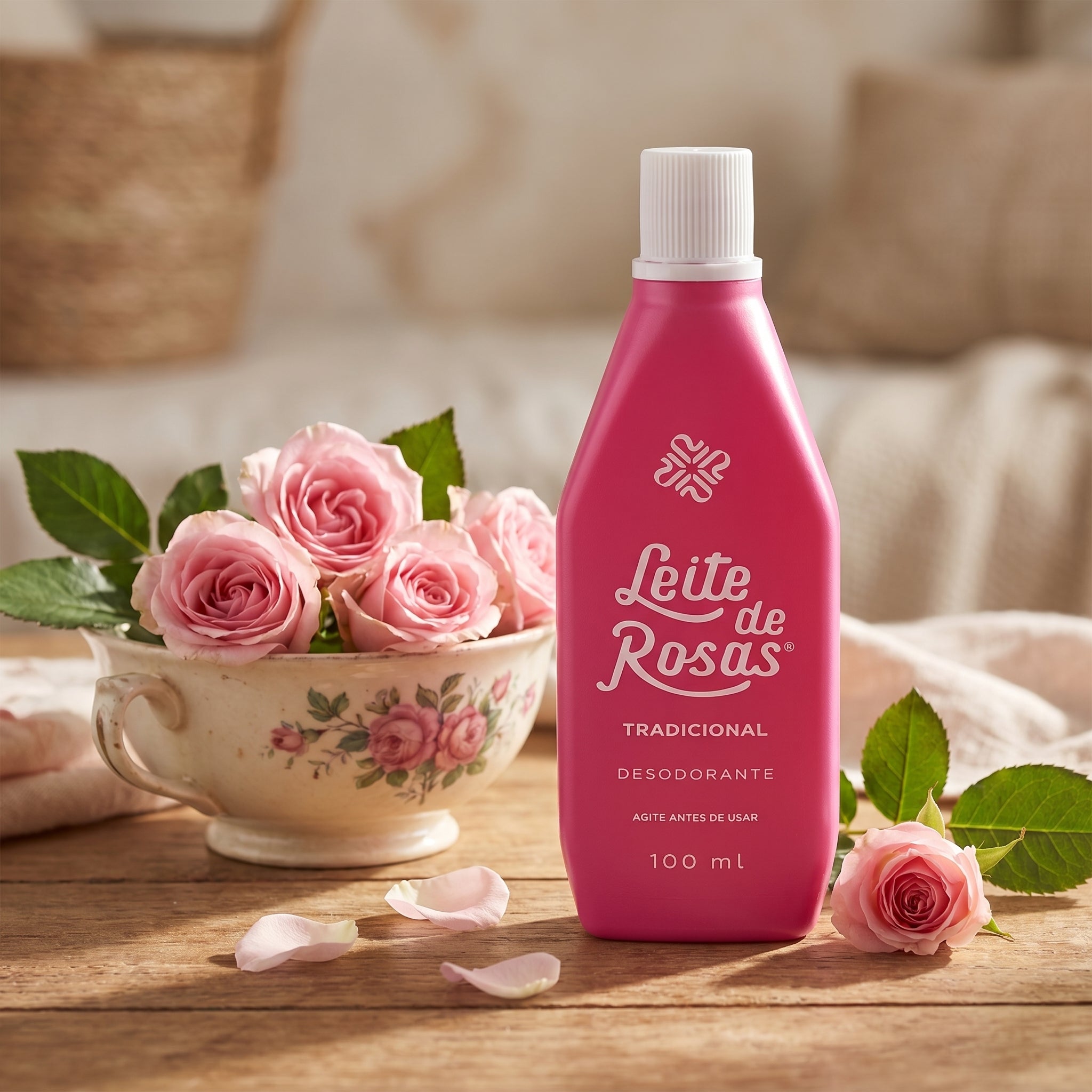 Leite de Rosas Tradicional Desodorante 100ml