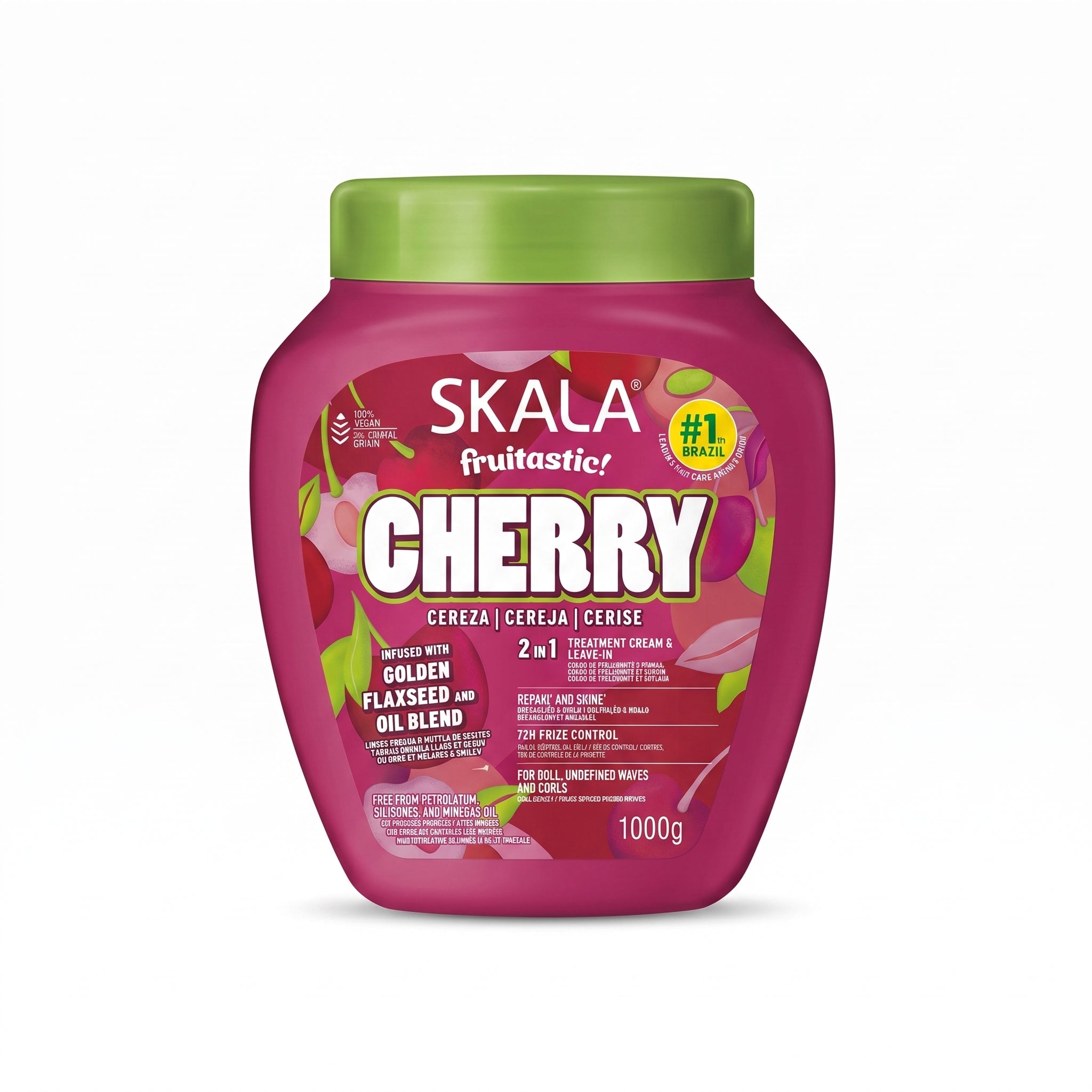 Skala Fruitastic Cherry Creme de Tratamento & Leave-in 1000g