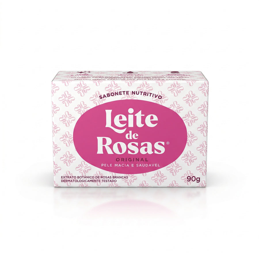 Leite de Rosas Original Sabonete Nutritivo 90g