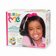 Just for Me Pack Relaxante No-Lye Conditioning Crème Relaxer Kit Super  1 Aplicação