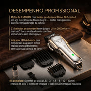 RickiParodi Metalica Máquina de Corte Sem Fio 8.500RPM