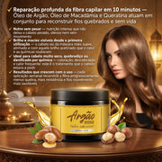 Bamba Argão Intenso Máscara Capilar Nutrição & Brilho 500ml