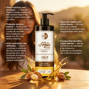 Bamba Argão Intenso Leave-In Nutrição & Brilho 500ml