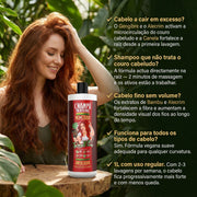 Dona Flora Não+Queda Shampoo Anti-Queda & Crescimento 1L