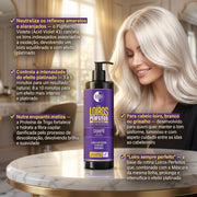 Bamba Loiros Perfeitos Shampoo Matizador & Brilho 500ml