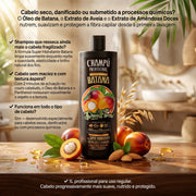Dona Flora Batana Shampoo Nutrição & Suavidade 1L