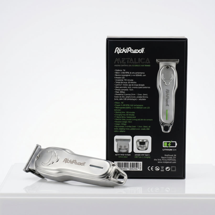 RickiParodi Metalica Máquina de Contornos Sem Fio 6.400RPM
