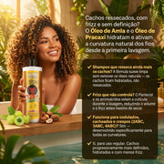 Dona Flora Afro Boom Shampoo Definição & Hidratação 1L