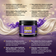 Bamba Loiros Perfeitos Máscara Capilar Matizador & Brilho 500ml