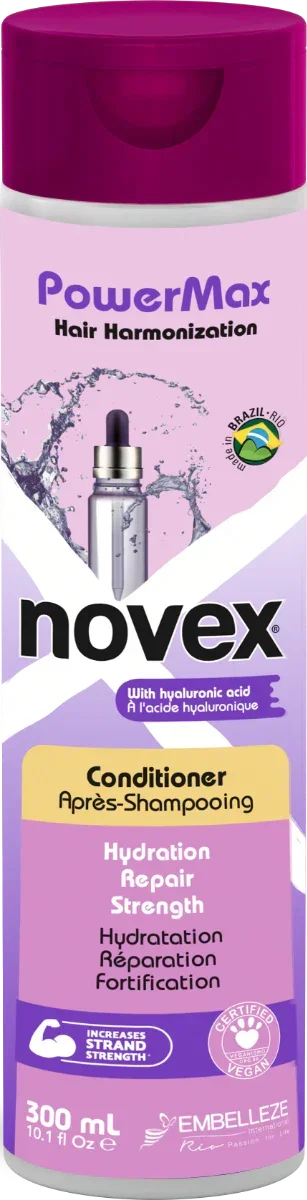 Novex PowerMax Harmonização Capilar Condicionador 300ml - Ilha dos cosméticos