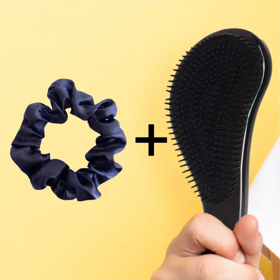Soulta Escova Inteligente + Scrunchie cores variadas