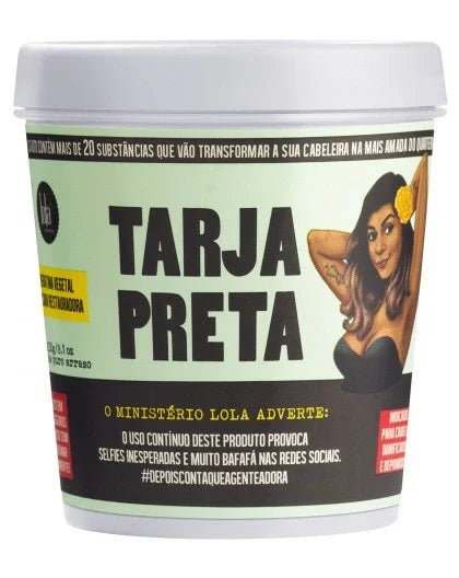 Lola Tarja Preta Máscara Restauradora 230g - Ilha dos cosméticos