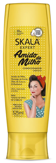 Skala Amido de Milho Condicionador 325ml - Ilha dos cosméticos