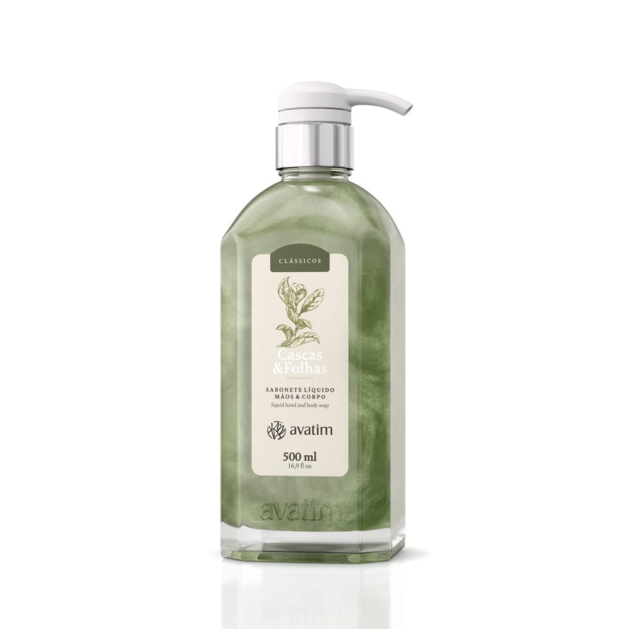 Avatim Sabonete Líquido Cascas & Folhas 500ml