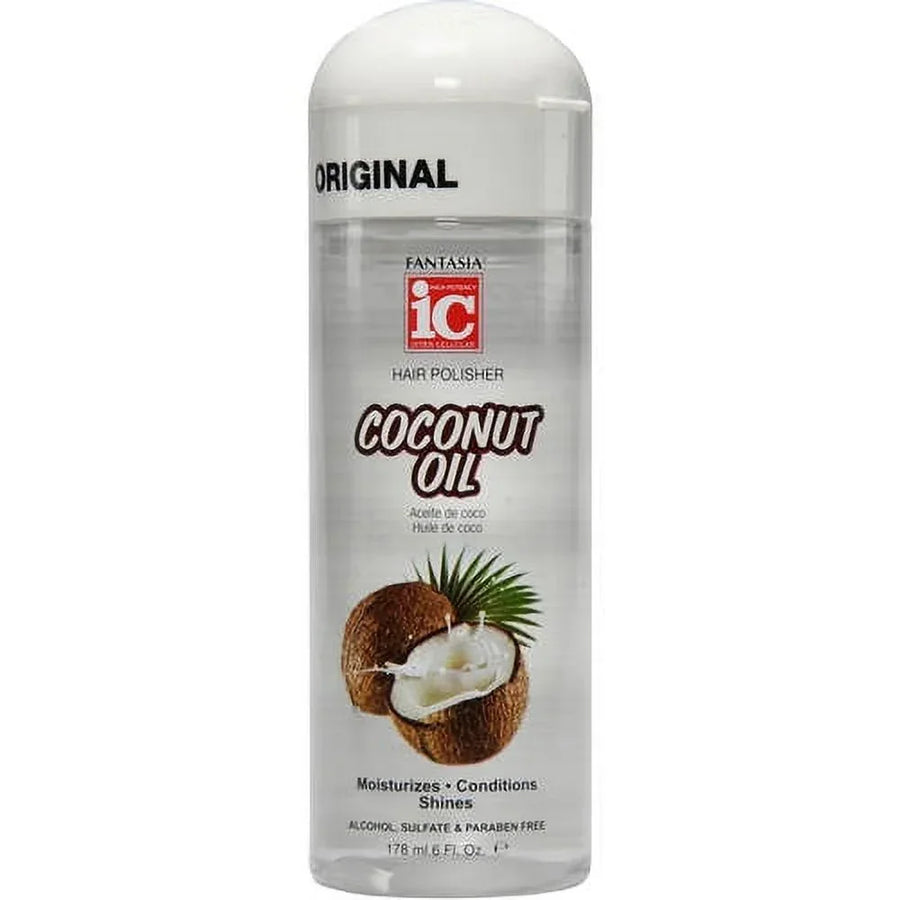 Fantasia IC Hair Polisher Coconut oil 178ml - Ilha dos cosméticos