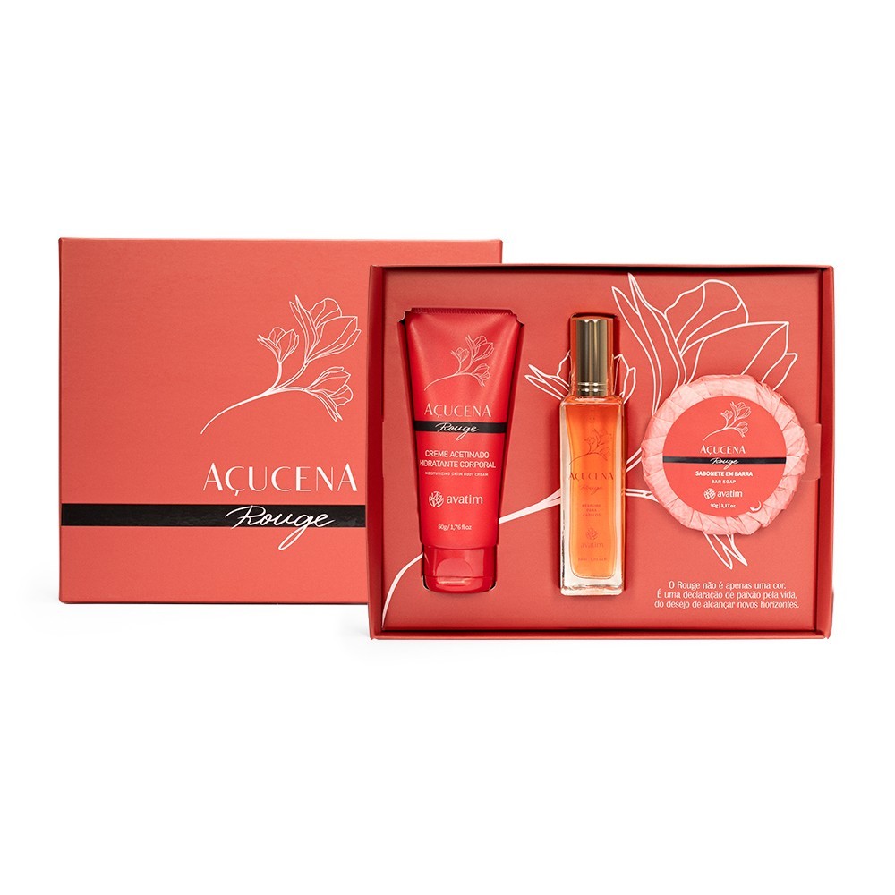 Avatim Pack Açucena Rouge — conjunto
