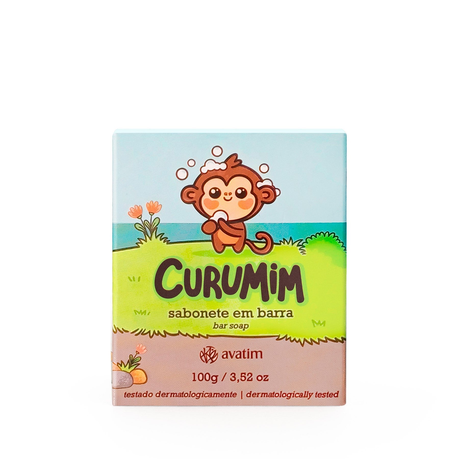Avatim Sabonete em Barra Curumim 100g — embalagem