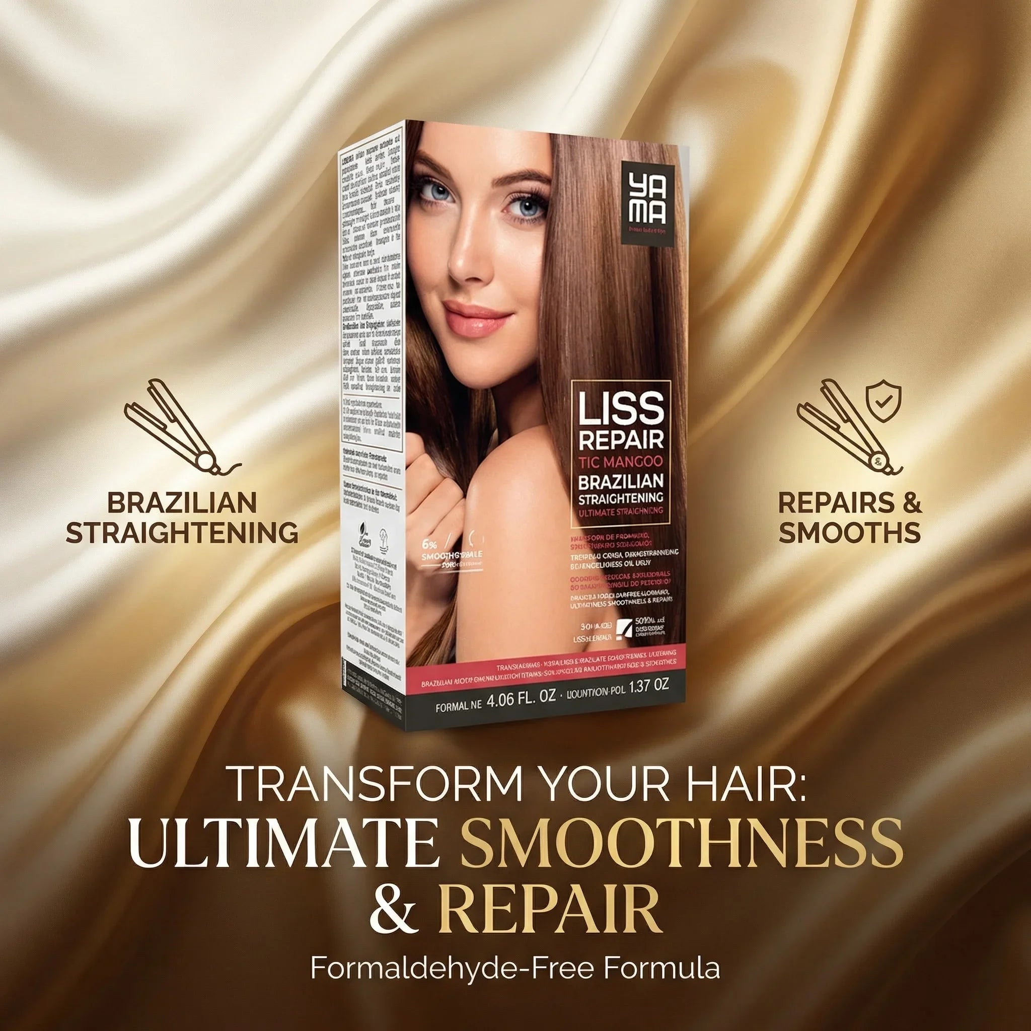 Yamá Liss Repair Cabelos Naturais ou Escuros