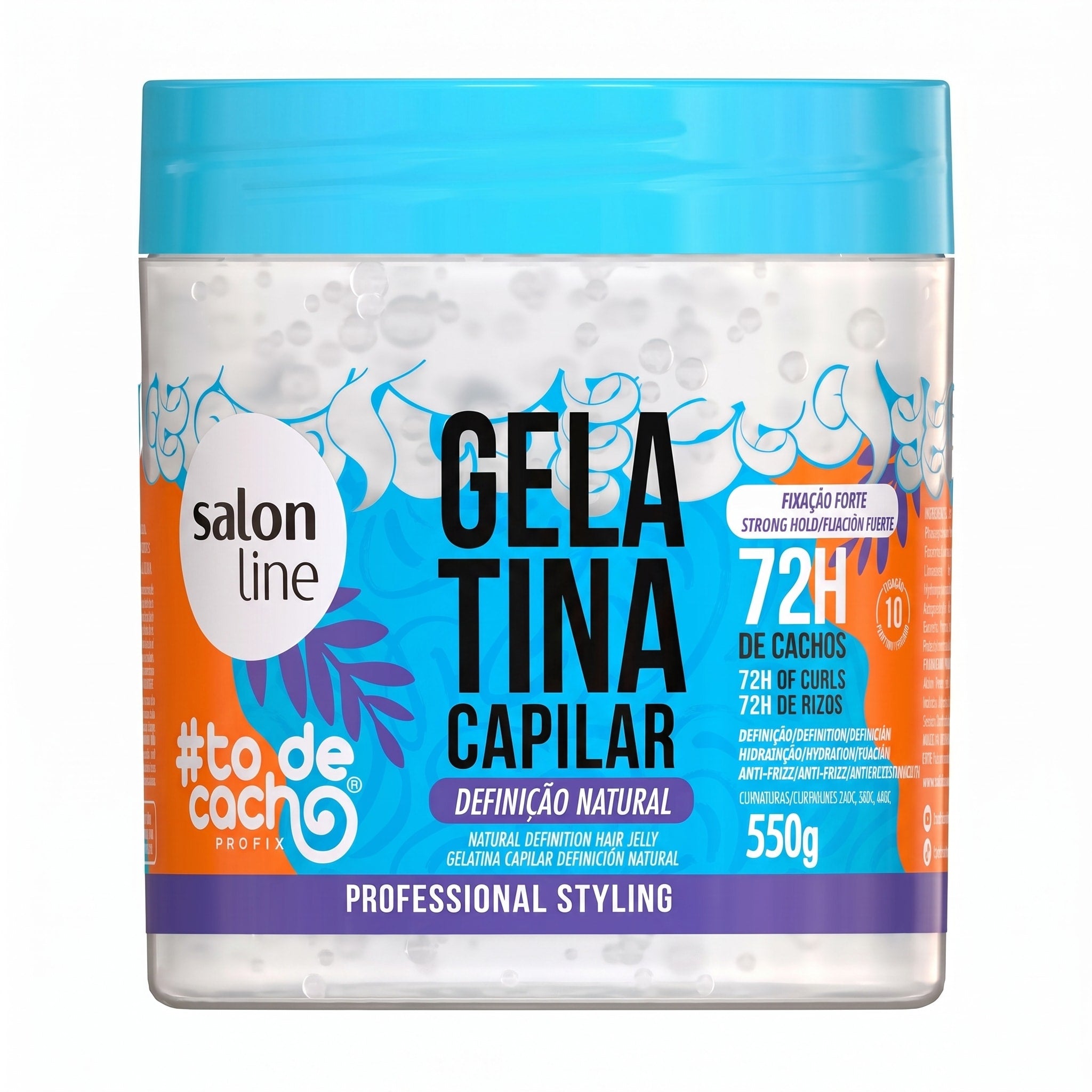 Salon Line Definição Natural TodeCacho Gelatina 550g