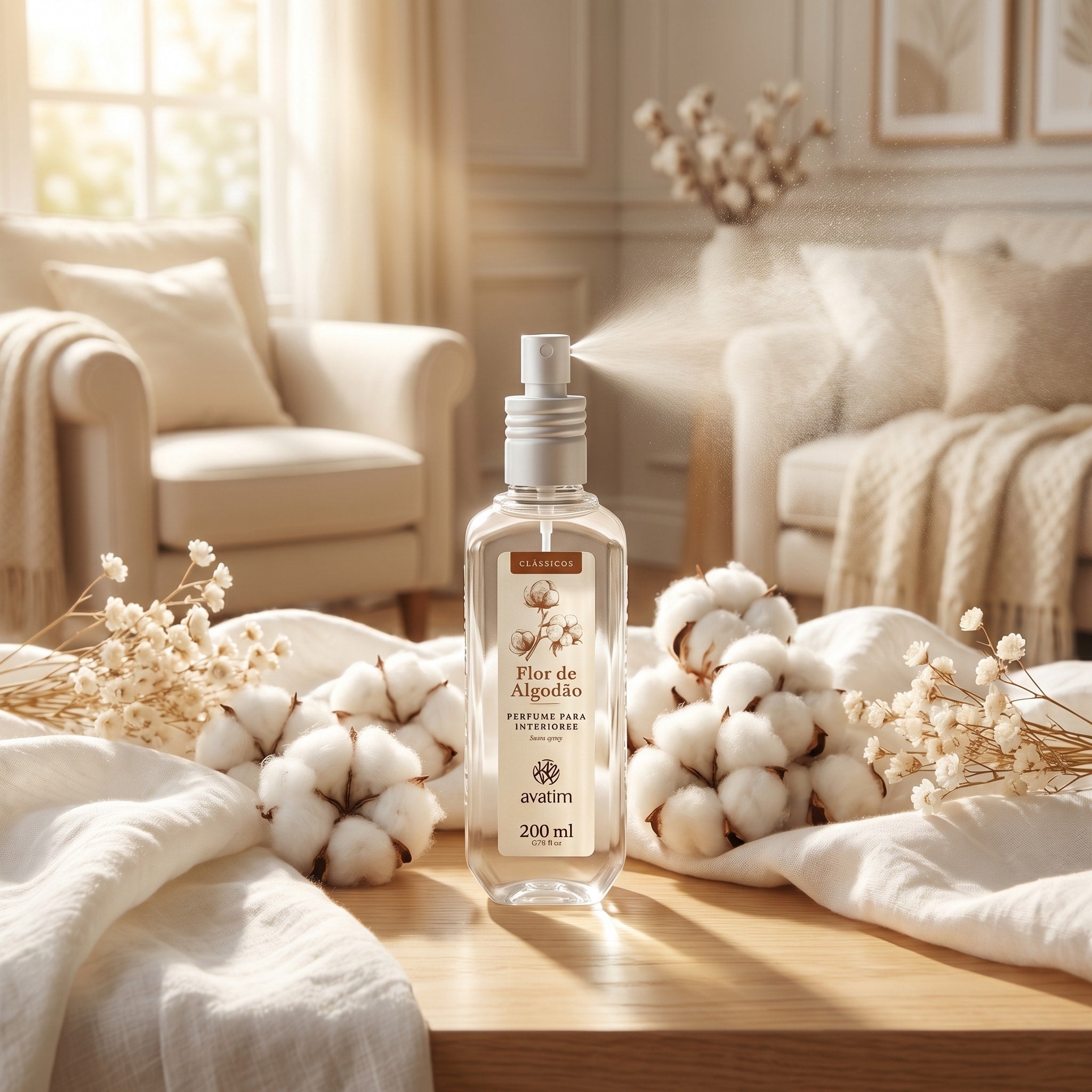 Avatim Perfume para Interiores Flor de Algodão 200ml