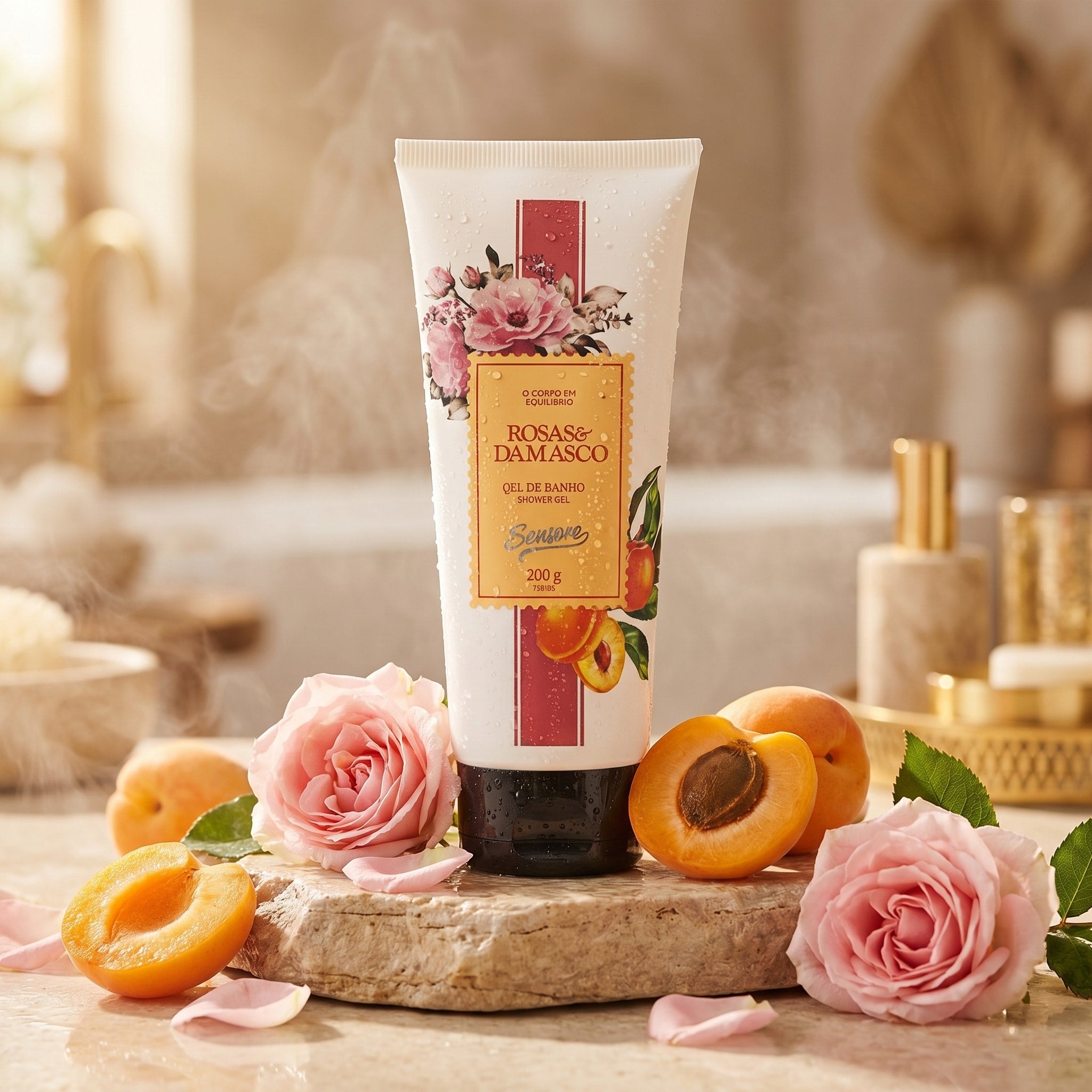 Avatim Gel de Banho Rosas & Damasco 200g Sensore