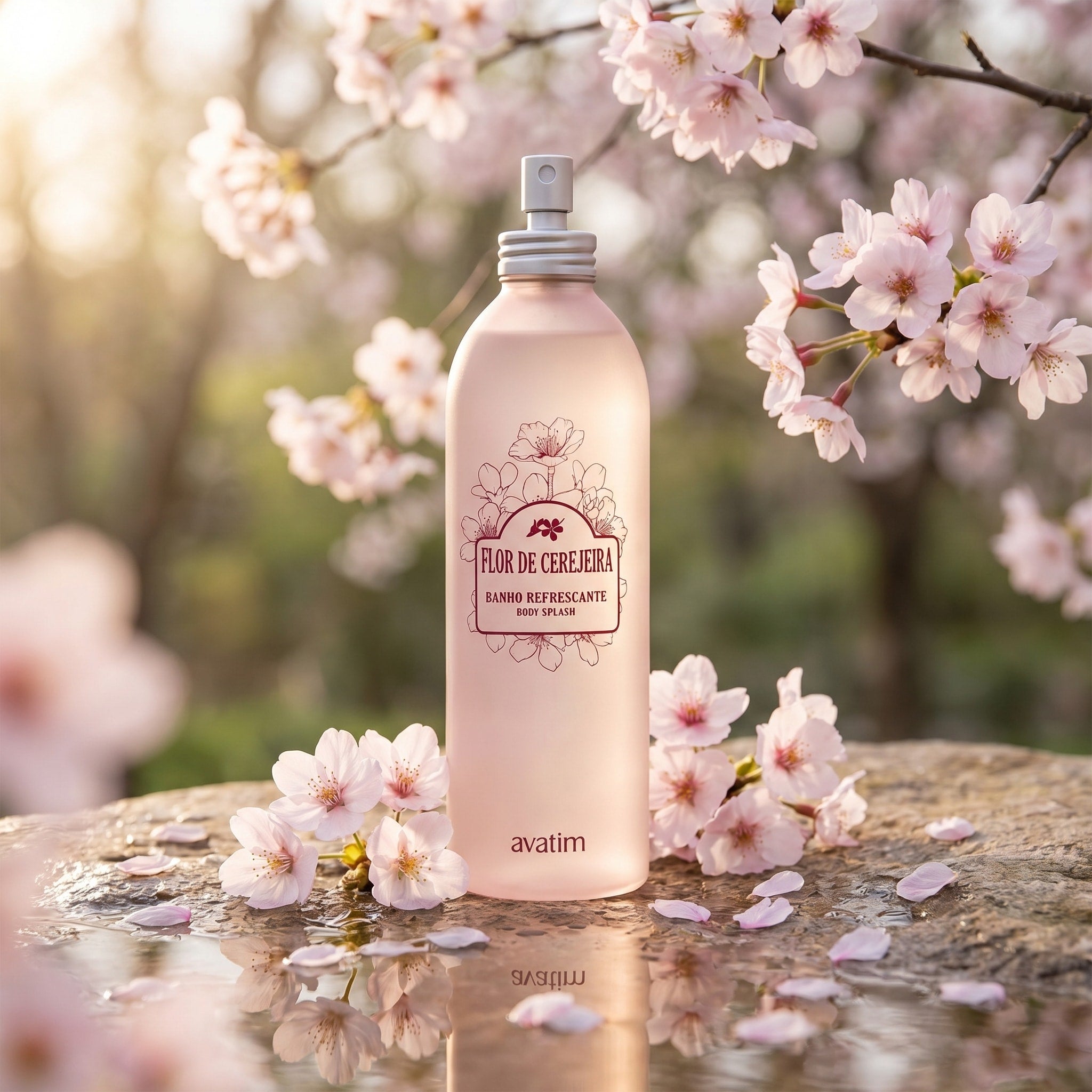 Avatim Banho Refrescante Flor de Cerejeira 300ml Dia Dia
