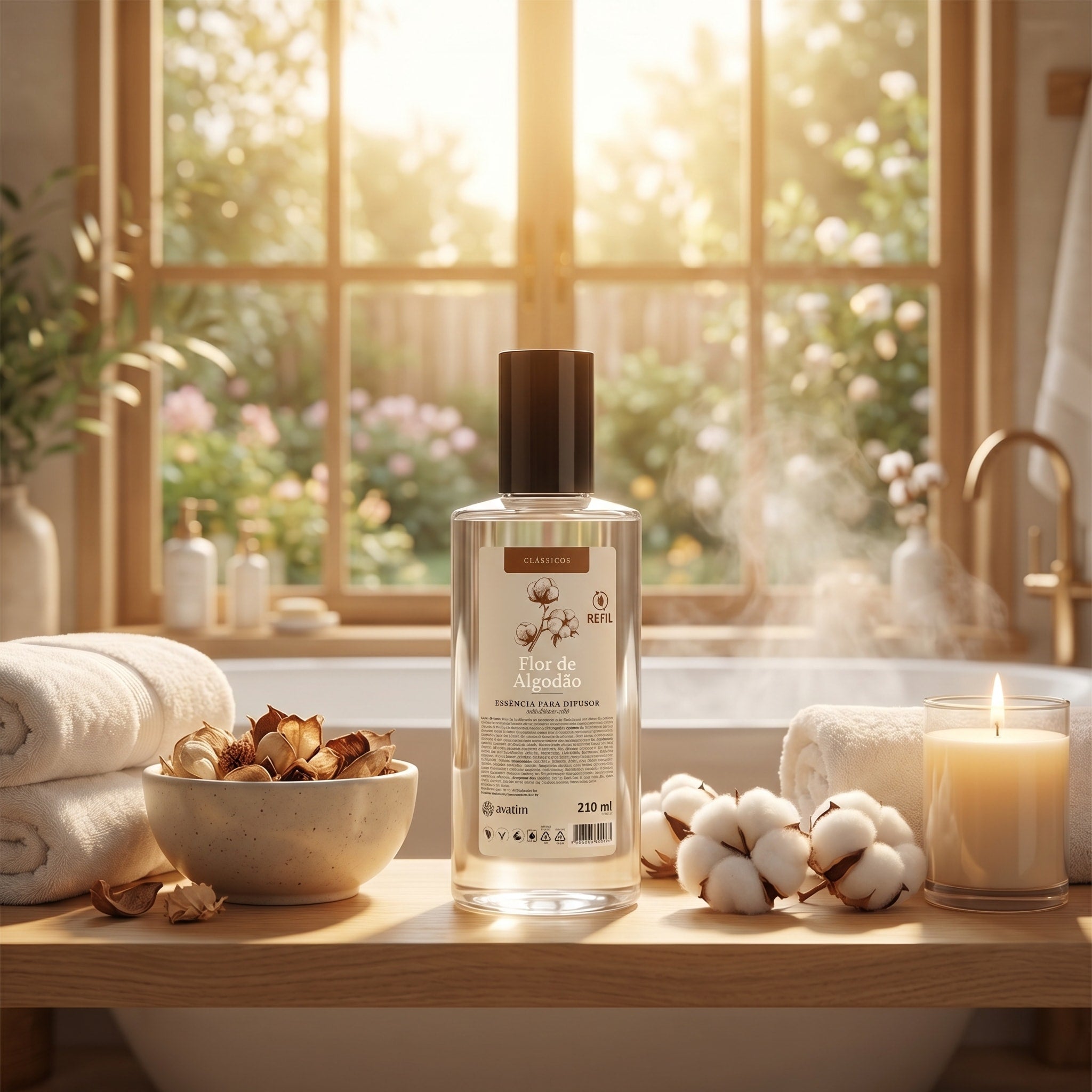 Avatim Essência para Difusor Flor de Algodão 210ml