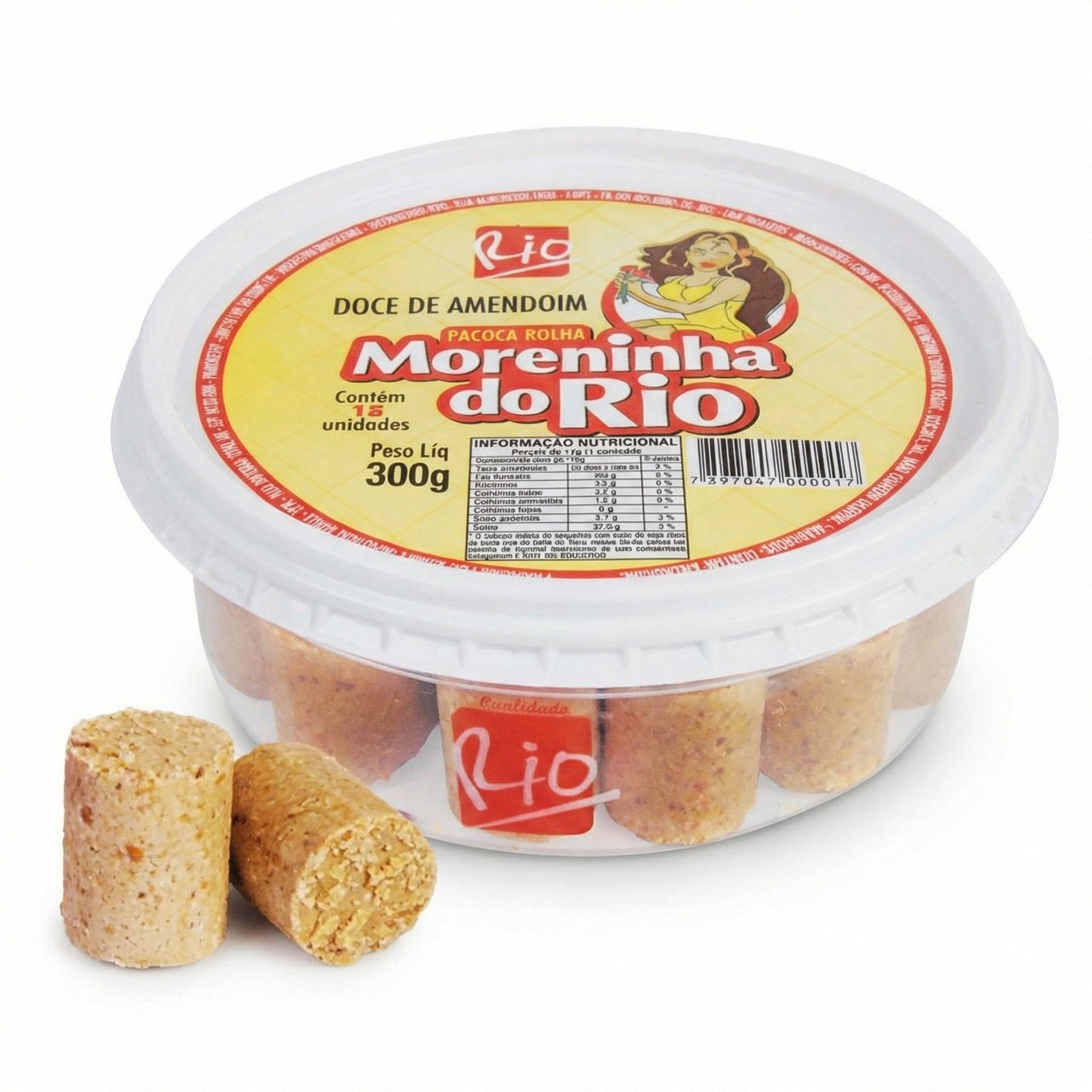 Moreninha do Rio Paçoca Rolha  300g