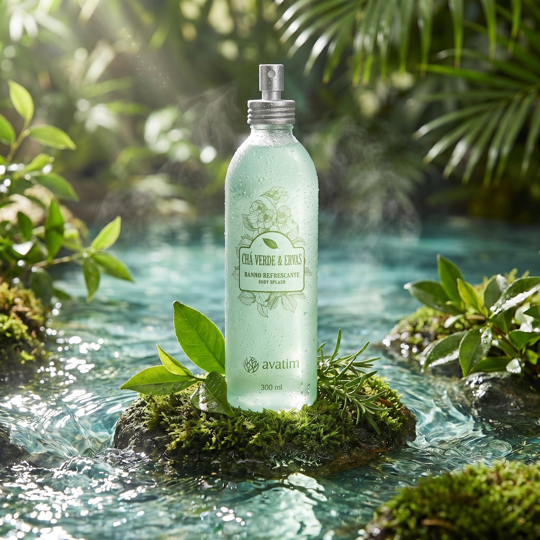 Avatim Banho Refrescante Chá Verde & Ervas 300ml Dia Dia