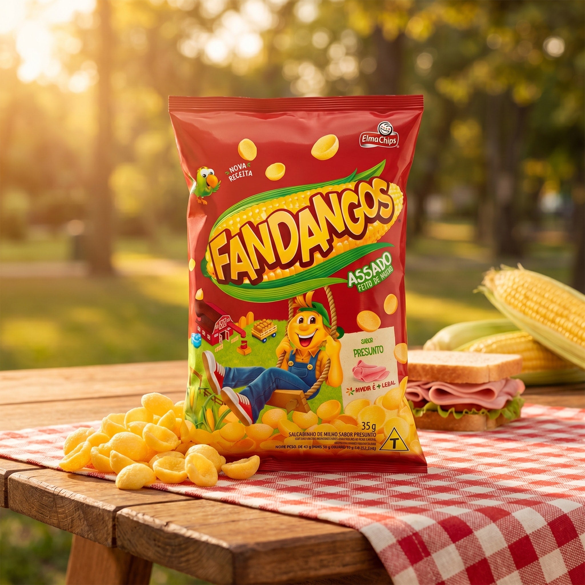 Elma Chips Fandangos Sabor Presunto 35g