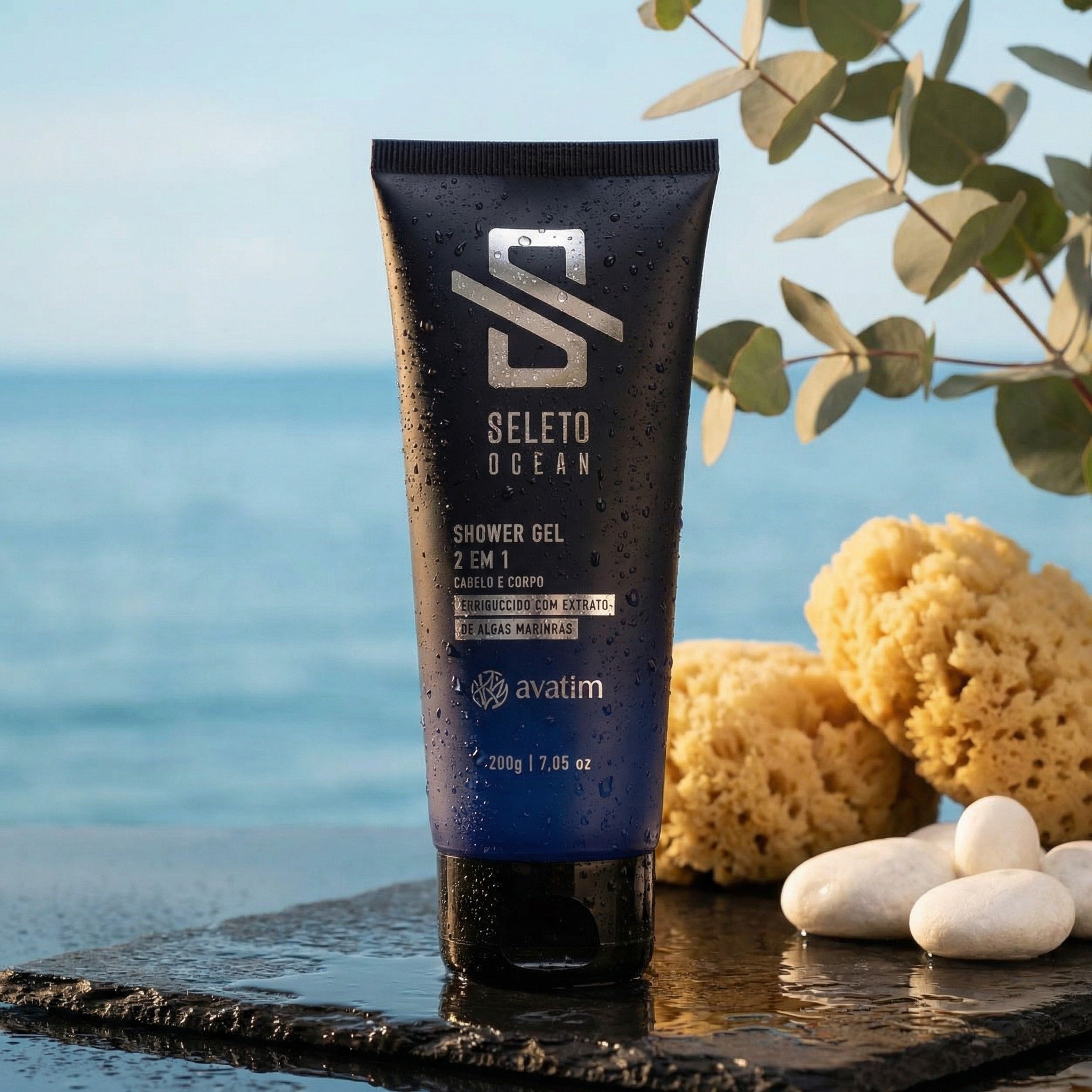 Avatim Shower Gel Cabelo & Corpo Seleto Ocean  200g