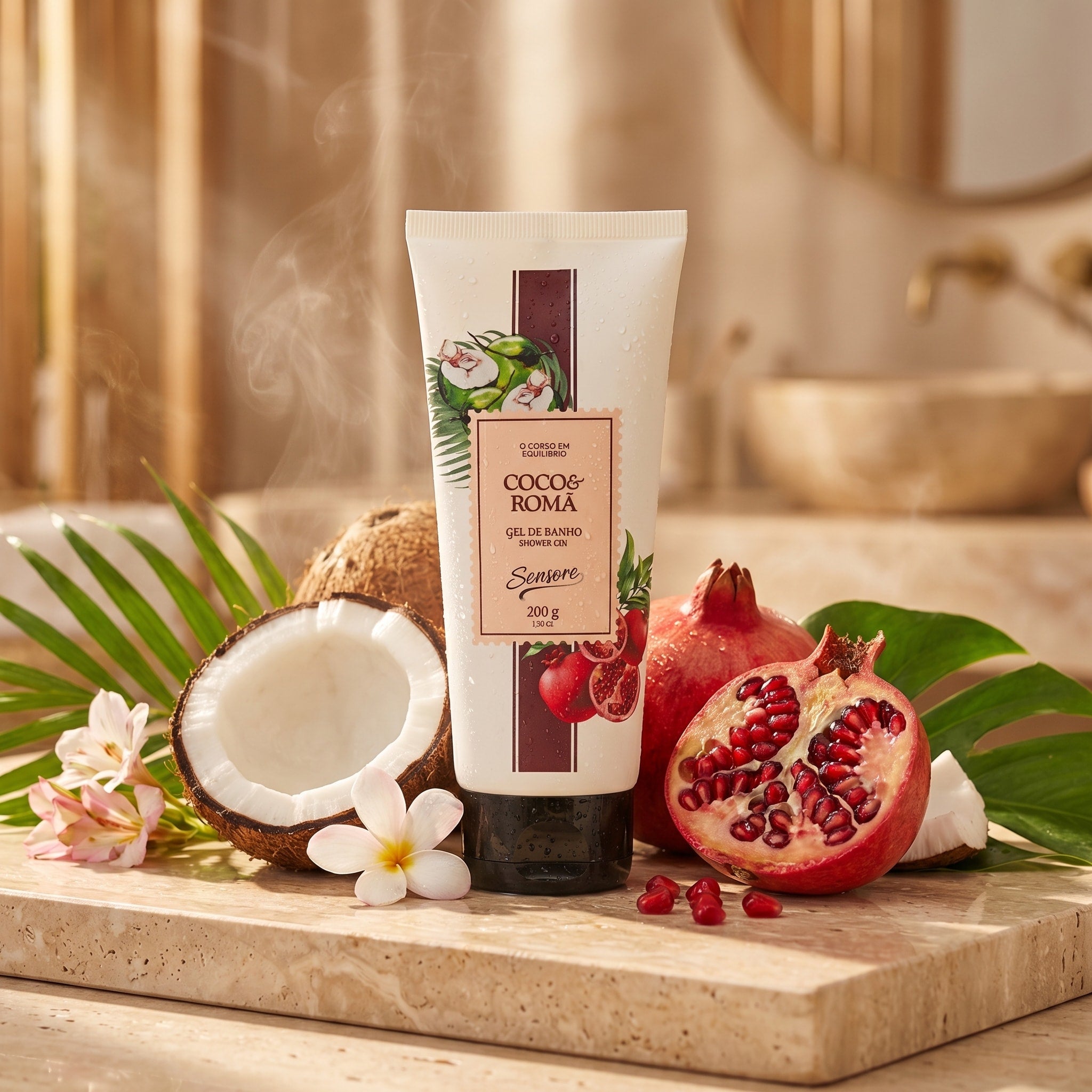 Avatim Gel de Banho Coco & Romã 200g Sensore