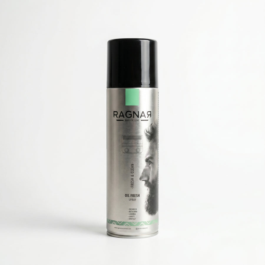 Ragnar Barber Line Spray Refrigerante e Lubrificante para Máquinas de Corte 500ml