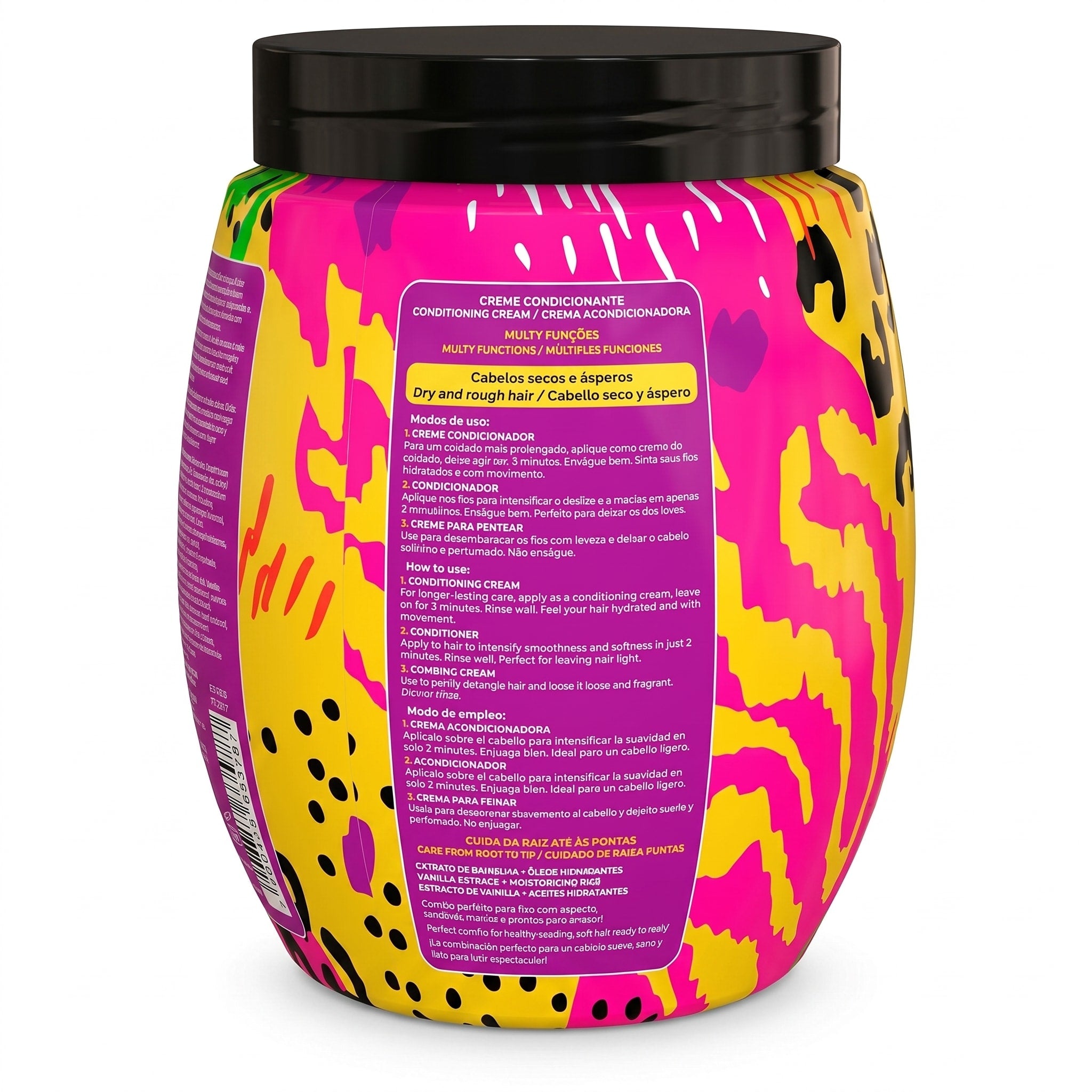 Salon Line Cachos dos Sonhos Pink Fatal Creme Multifuncional 3em1 1kg