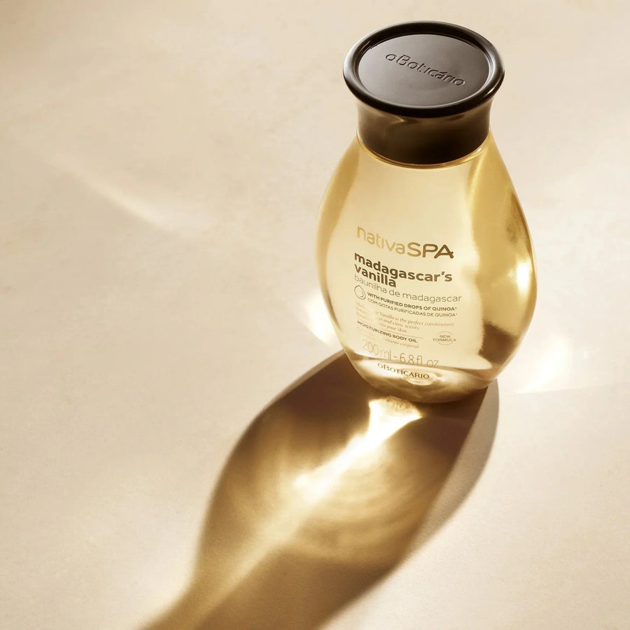 O Boticário Nativa Spa Baunilha de Madagascar Óleo Hidratante 200ml