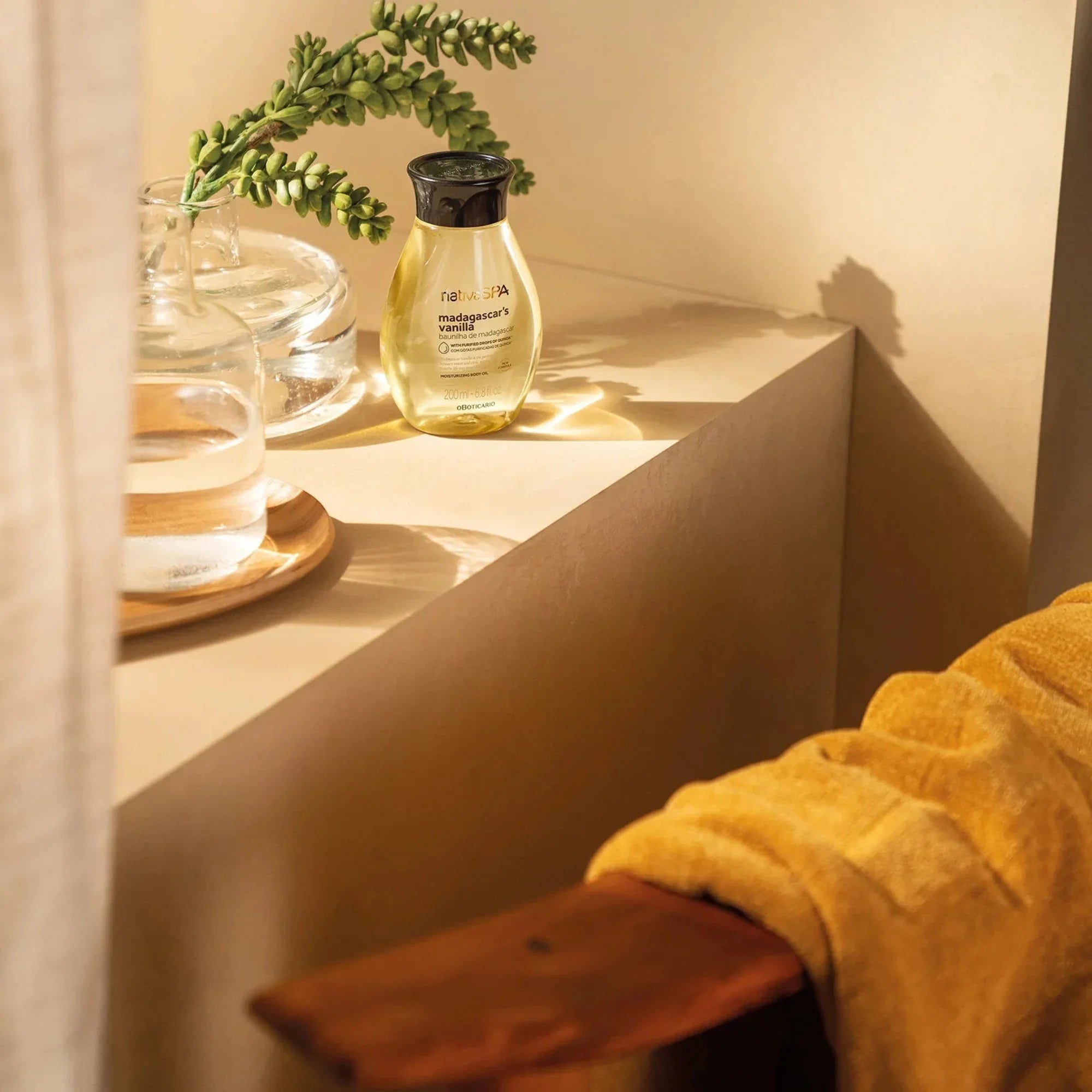 O Boticário Nativa Spa Baunilha de Madagascar Óleo Hidratante 200ml