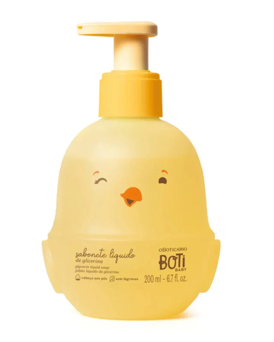 O Boticário Sabonete Líquido Cabelo e Corpo Boti Baby 200ml - Ilha dos cosméticos