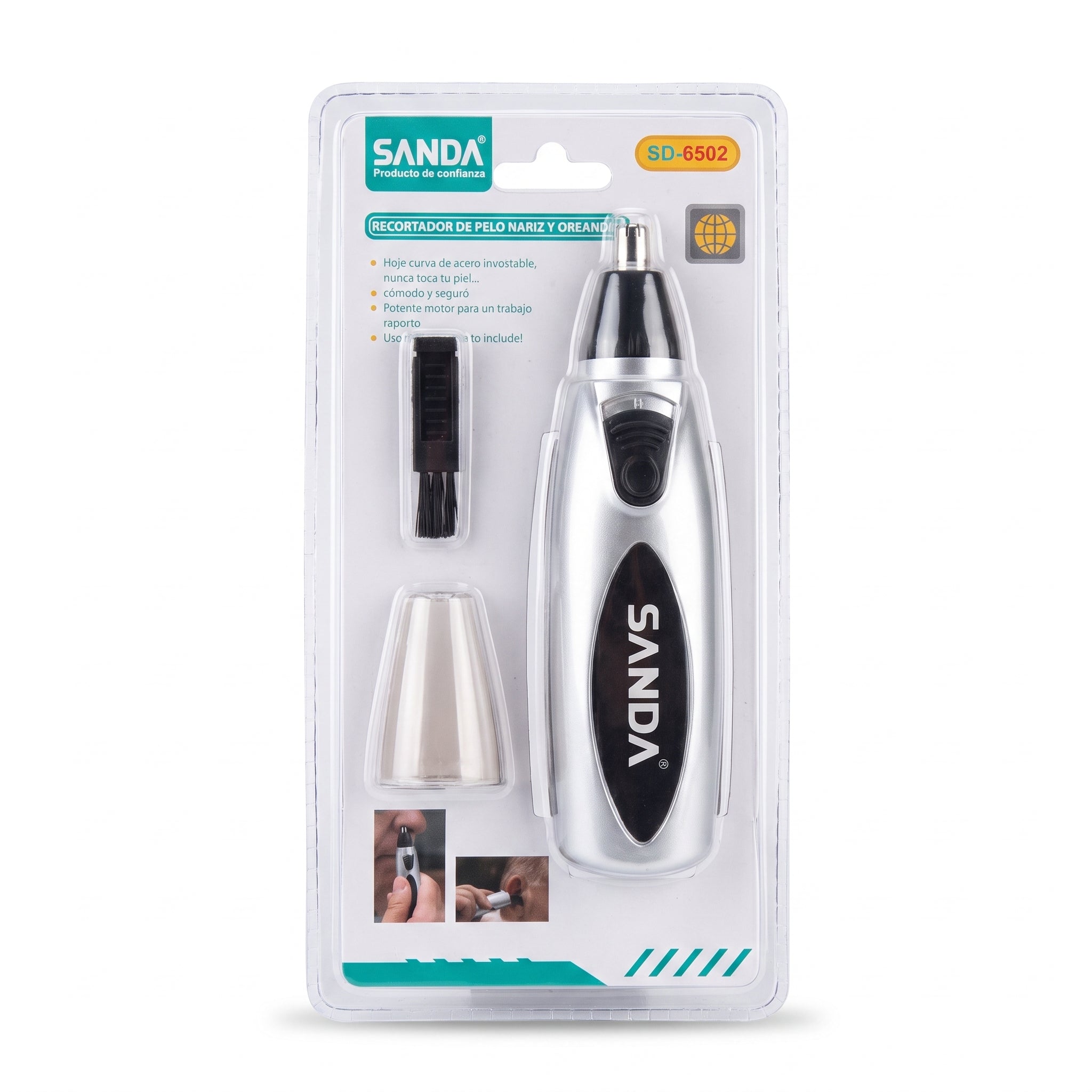 Sanda Aparador de Pelos Nariz e Orelha SD-6502