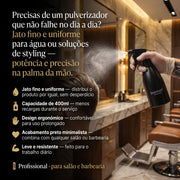 Pulverizador Profissional Preto 400ml
