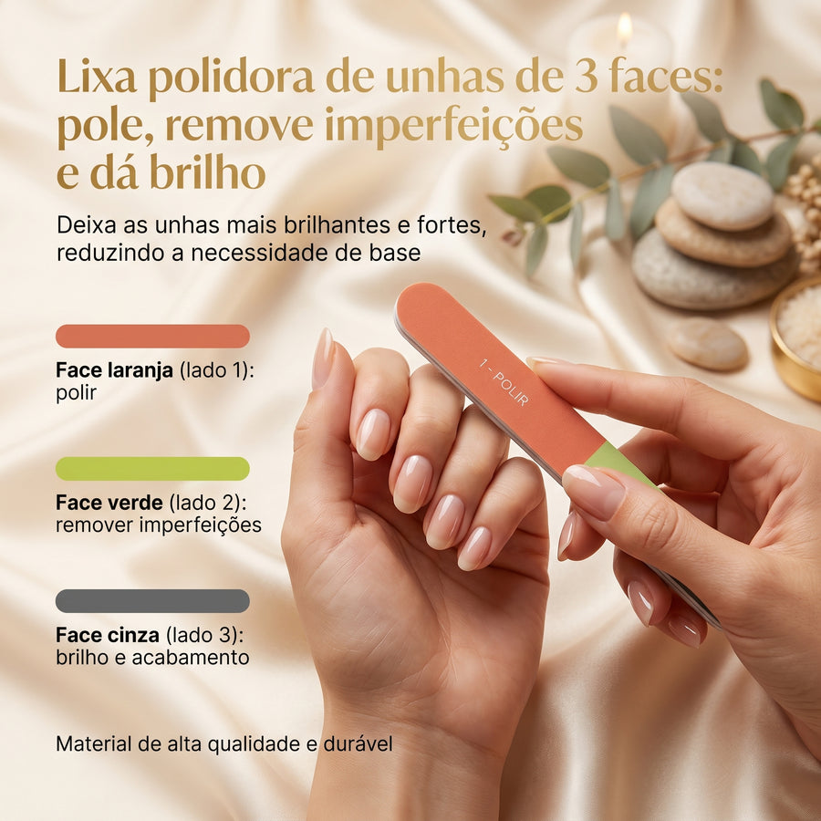Dompel Lixa Manicure 3 Faces