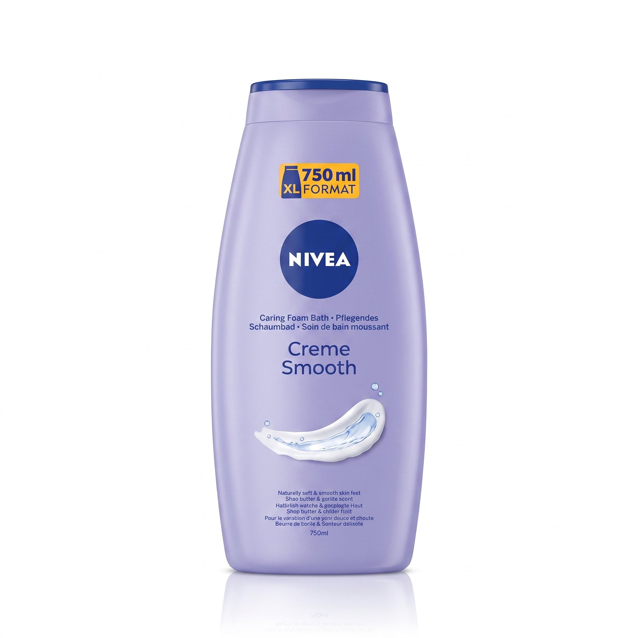 Nivea Gel de Banho Creme Smooth 750ml