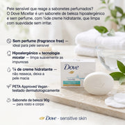 Dove Micellar Sabonete de Beleza Pele Sensível 90g