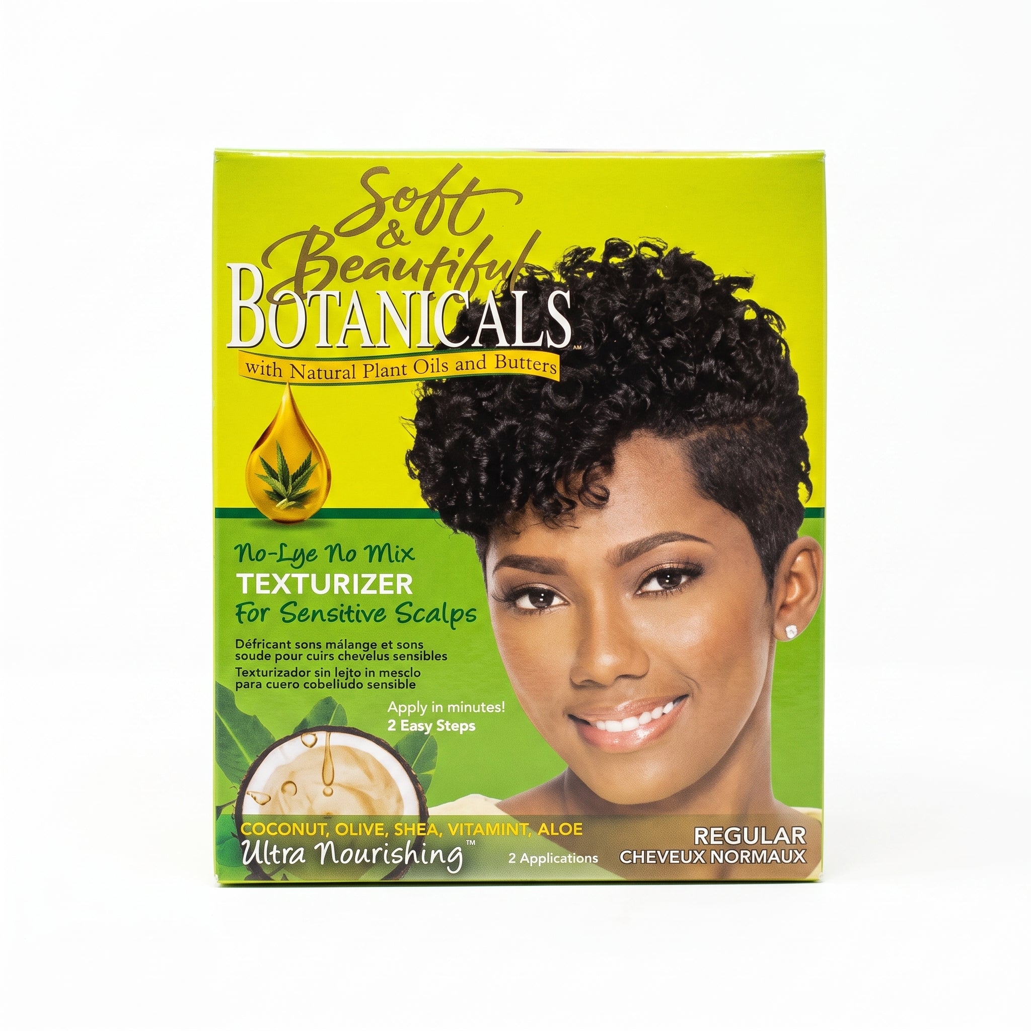 Soft & Beautiful Botanicals Texturizador Normal 510g (2 Aplicações)