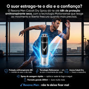 Rexona Men Cobalt Dry Spray Antitranspirante 48h 200ml