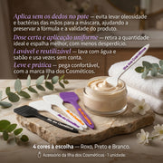 Espátula Higiénica para Máscaras e Cremes — Ilha dos Cosméticos